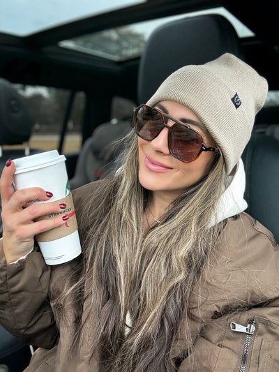 Strong as a mother® Beanie - Camel