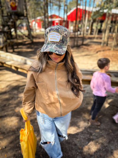 Support Your Local Mother® Patch Hat- Camo