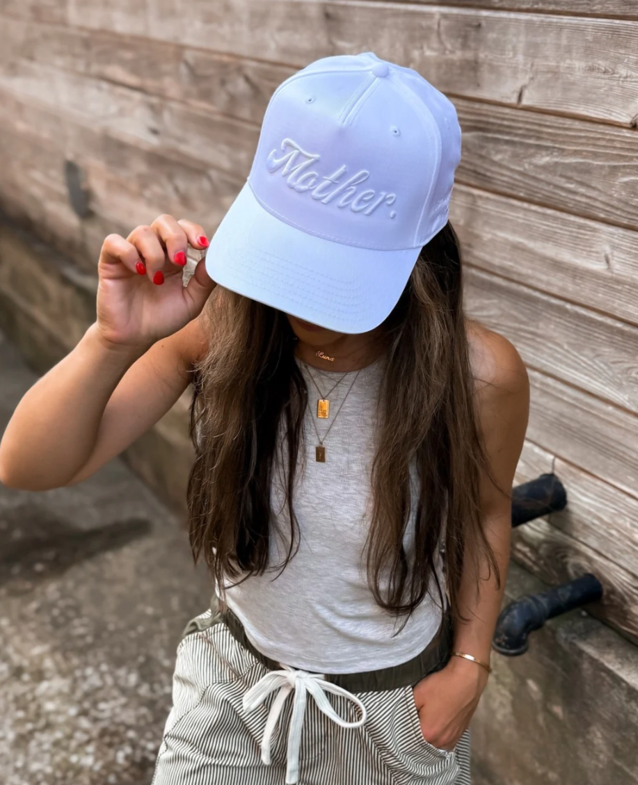 Mother Canvas Hat - White