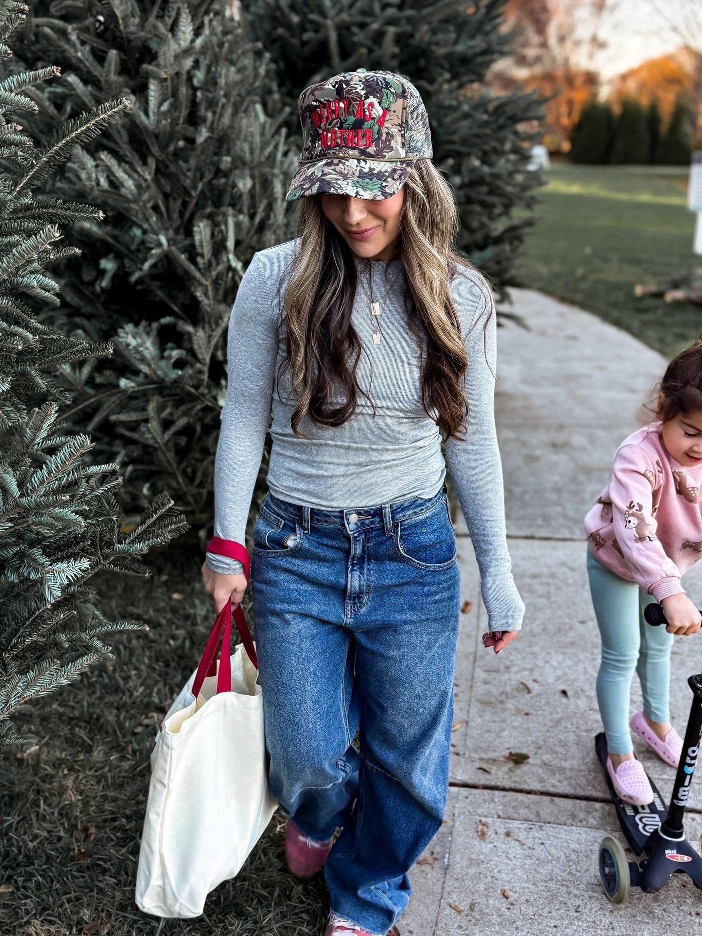 Merry as a Mother - Exclusive Holiday Trucker - Camo