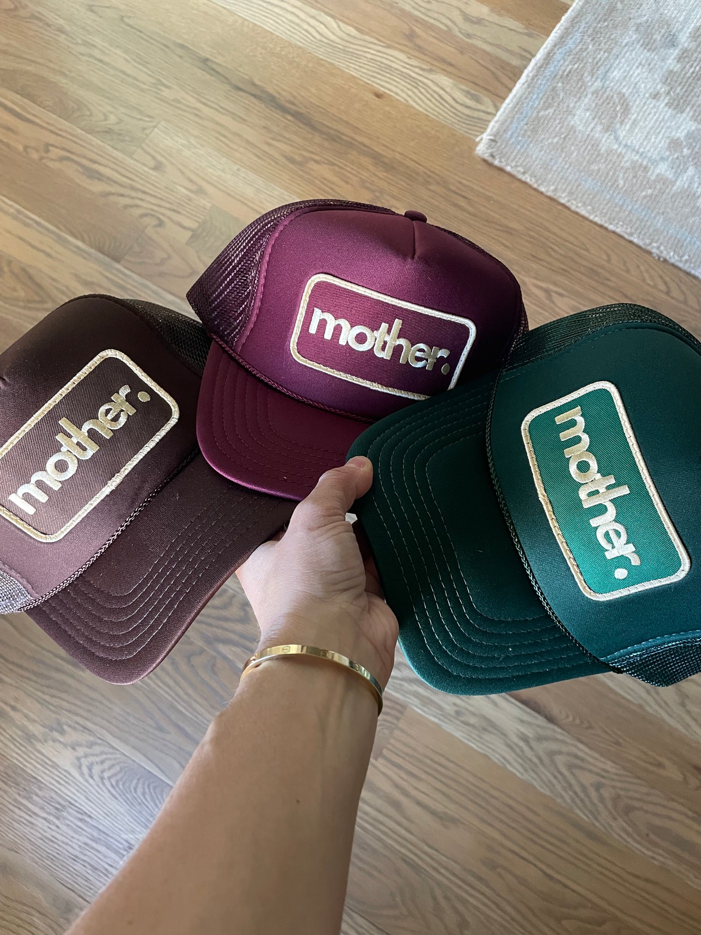 Mother Patch Trucker Hat - Maroon