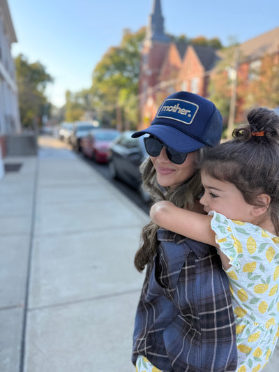 Mother Patch Trucker Hat - Navy