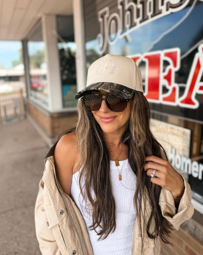 Strong as a mother® Canvas Hat - Camo