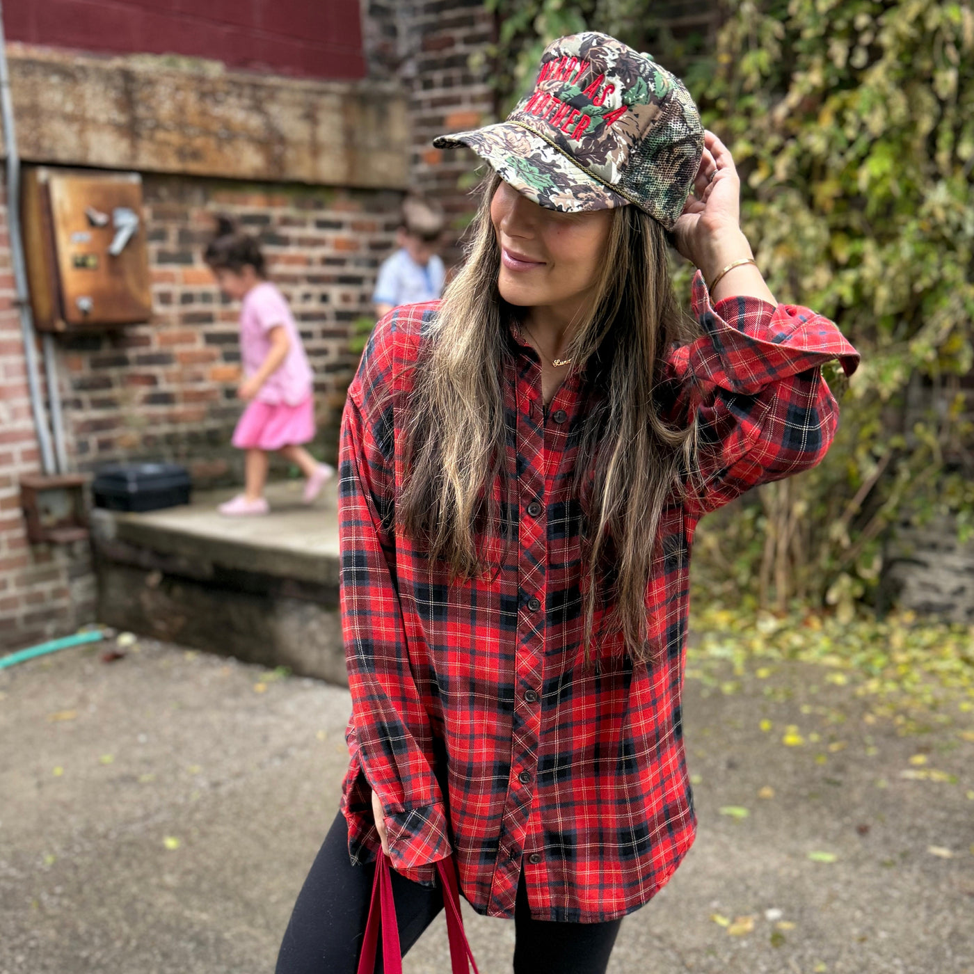 Merry as a Mother - Exclusive Holiday Trucker - Camo