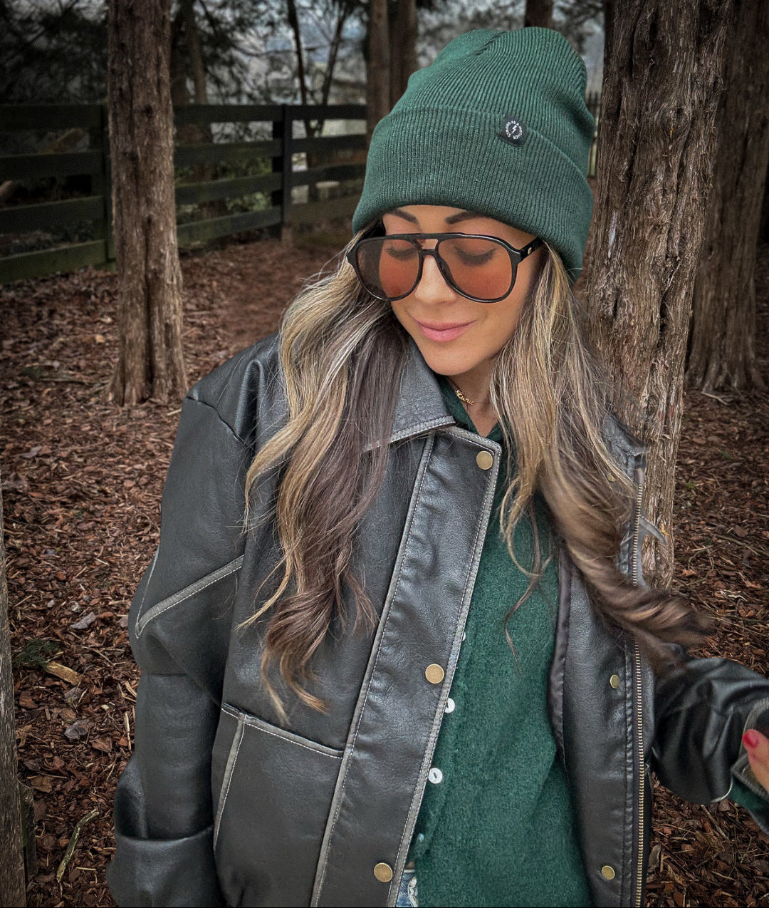 Strong as a mother® Beanie - Forest Green – mother hats