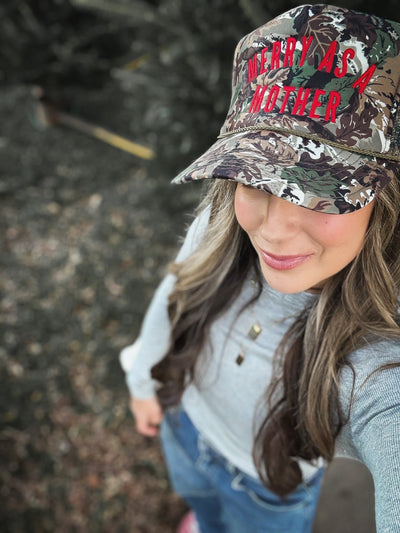 Merry as a Mother - Exclusive Holiday Trucker - Camo