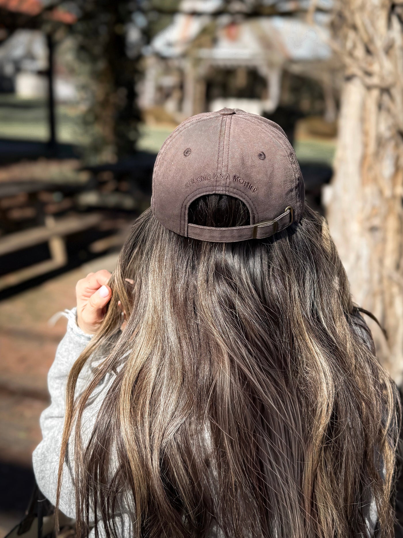 Mother Embroidered Dad Hat - Washed Brown – mother hats