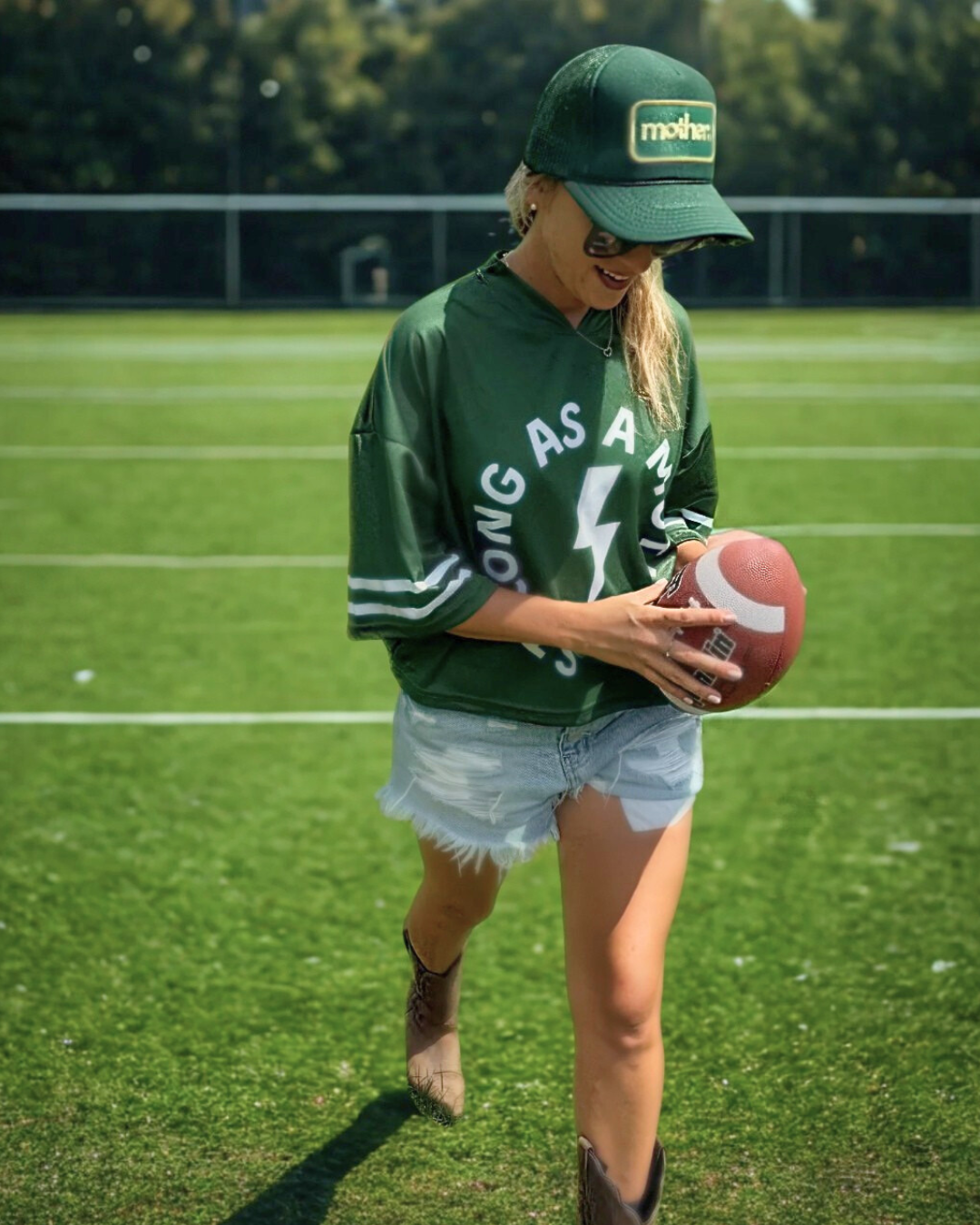 Strong as a mother® Jersey - Dark Green