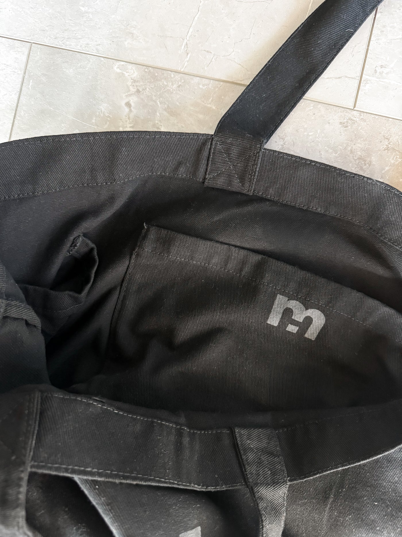 Mother.- Oversized Tote - Black