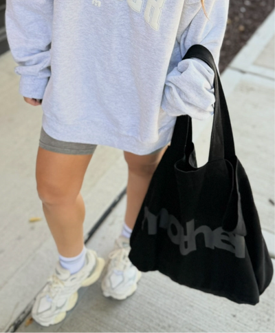 Mother.- Oversized Tote - Black