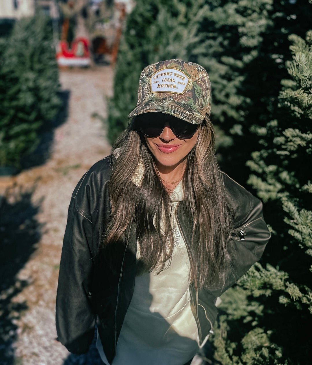 Support Your Local Mother® Patch Hat- Camo – mother hats