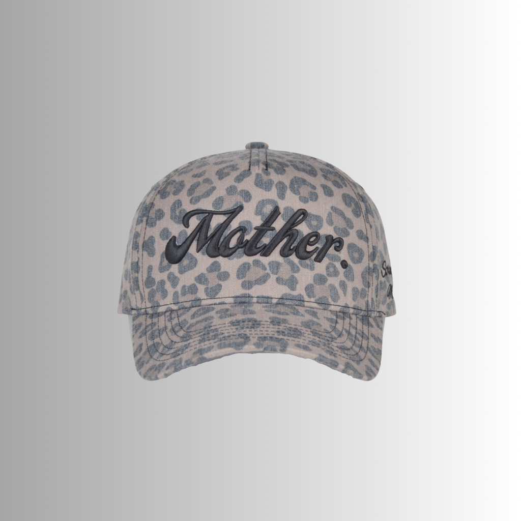 Moms Reversible Leopard Hat Reversible Leopard Bucket Hat Cotton Fisherman Cap Packable  main image 2