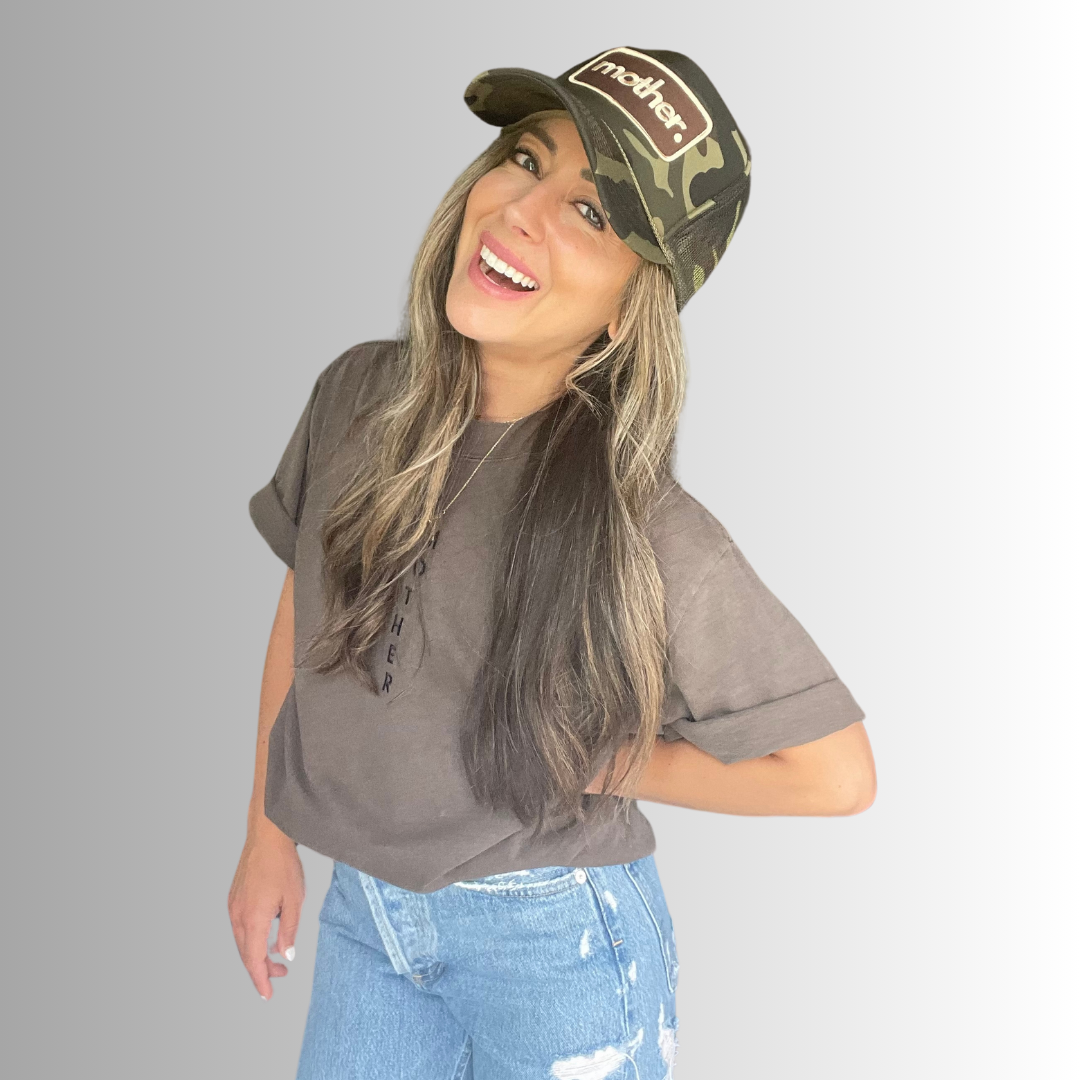 Mother Patch Trucker Hat - Camo