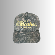 Strong as a mother® Worldwide Vintage Snapback - Mossy Oak