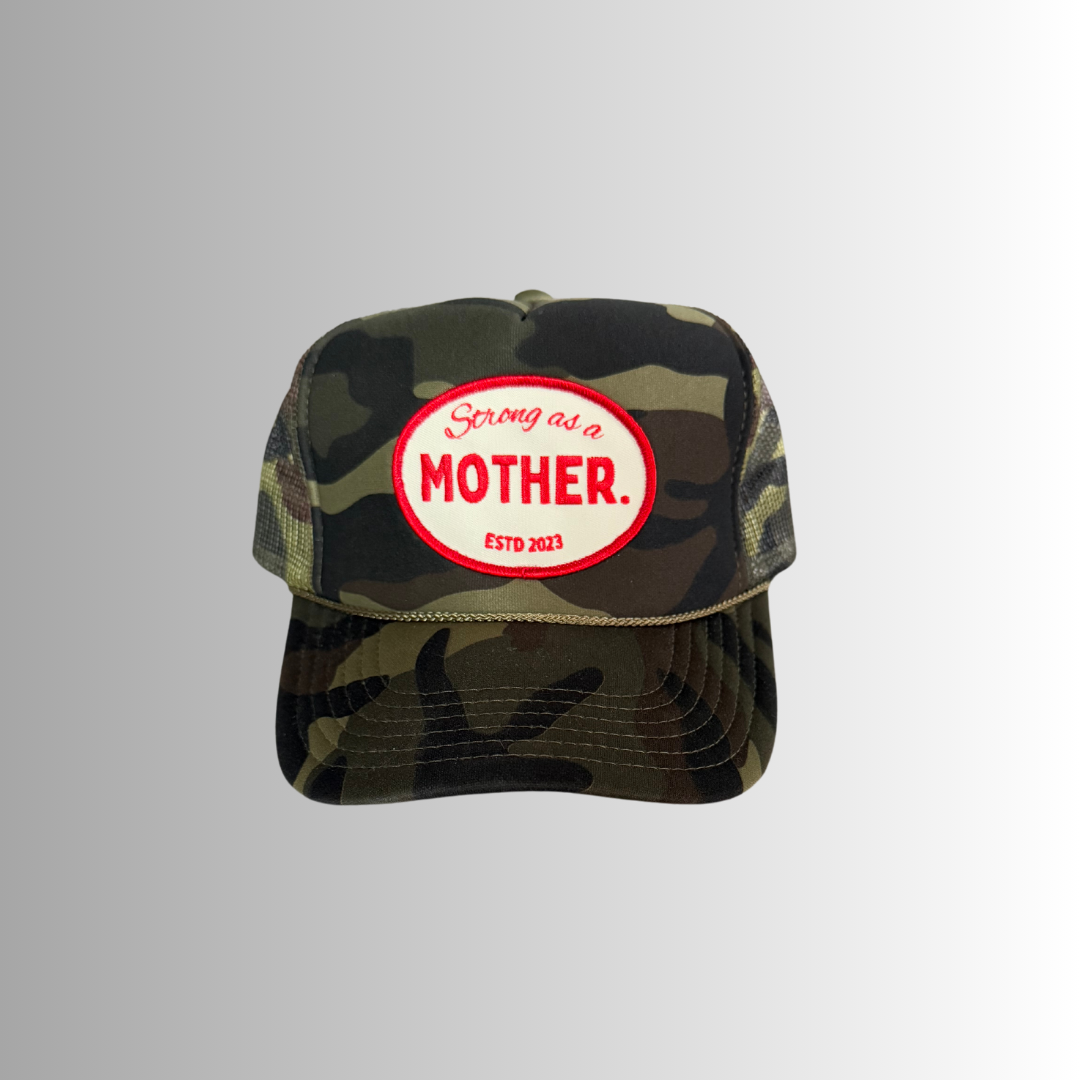 VINTAGE Mother Patch Hat - Camo