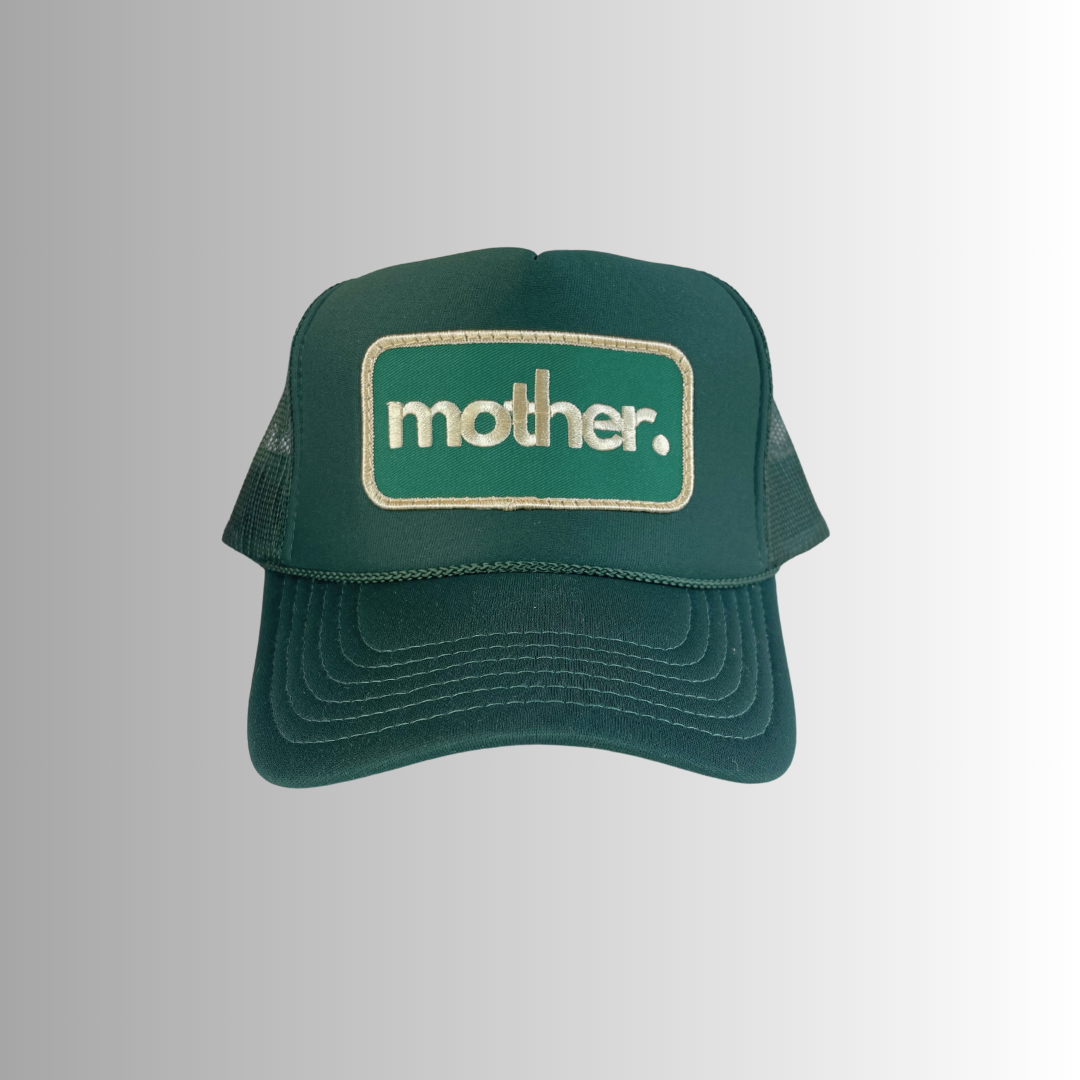 Mother Patch Trucker Hat - Forest Green