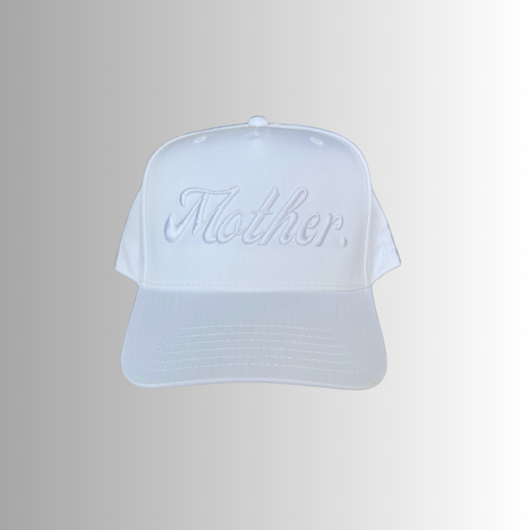 Mother Canvas Hat - White