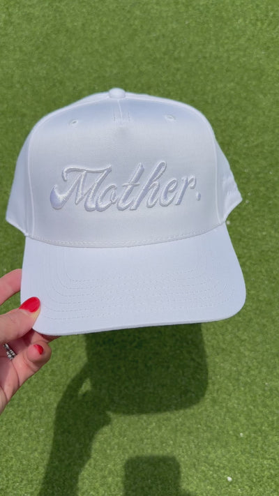 Mother Canvas Hat - White